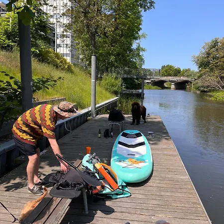 לינה וארוחת בוקר Riverside Industrial - Sauna - Gym -air-conditioning-spa-fitness